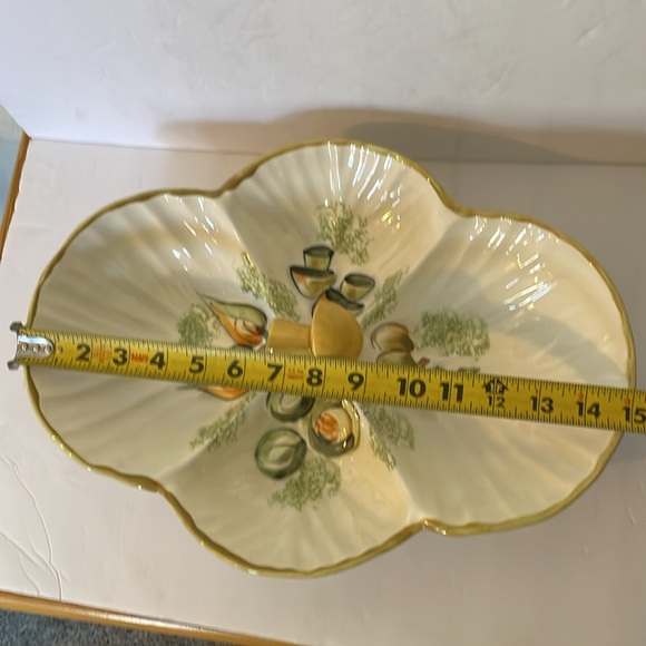 Vintage Los Angeles Pottery Merry Mushroom Serving Dish - Picture 7 of 7